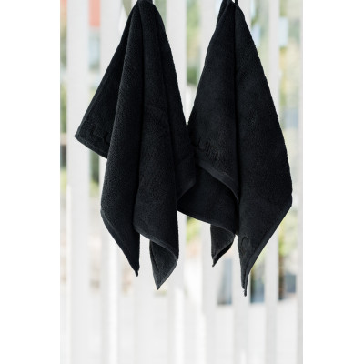 Black Hand Towels (Pack of Six) Black Hand Towels (Pack of Six)